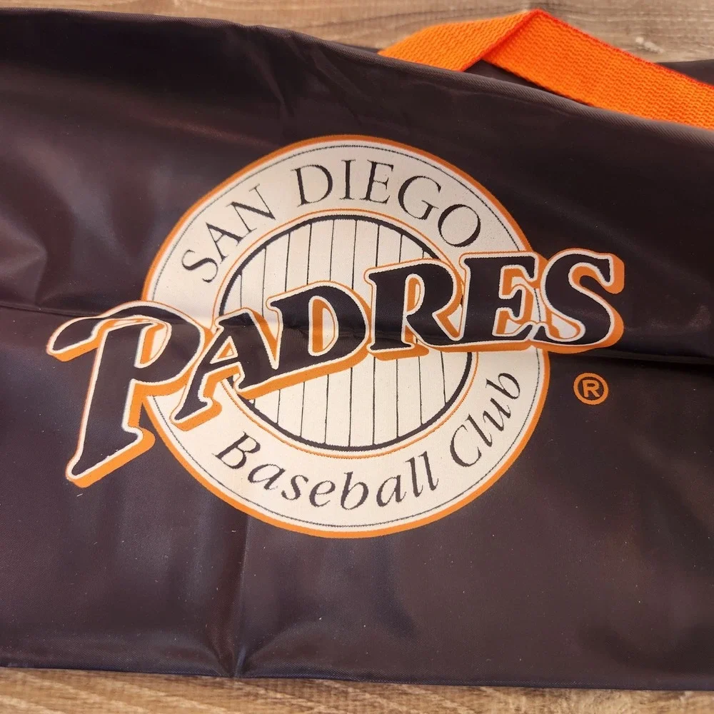 Vintage 90s San Diego Padres SGA Zipped Duffel Bag With Shoulder Strap Giveaway
